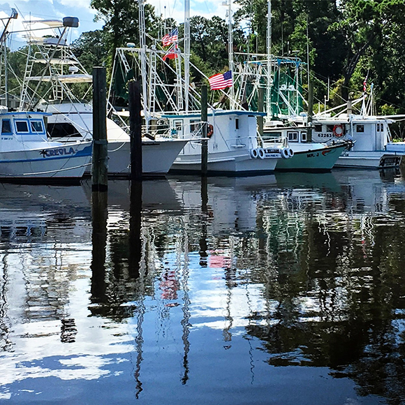 Ocean Springs harbor.