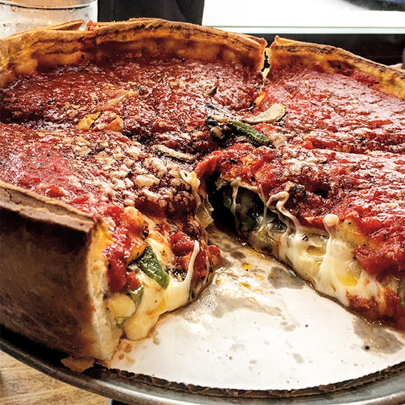 "Chicago Classic" Deep Dish from Giordano's. 