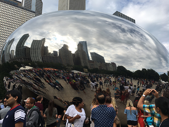 The Bean in Millennium Park